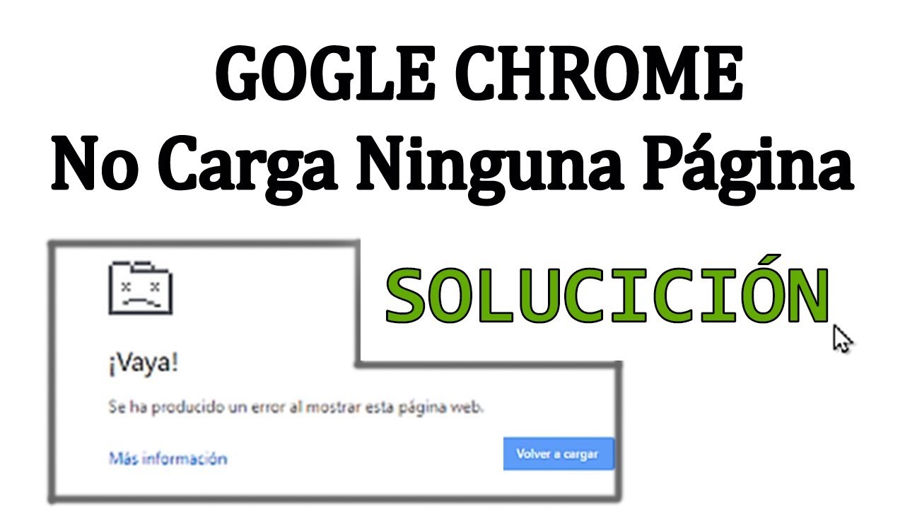 google chrome error